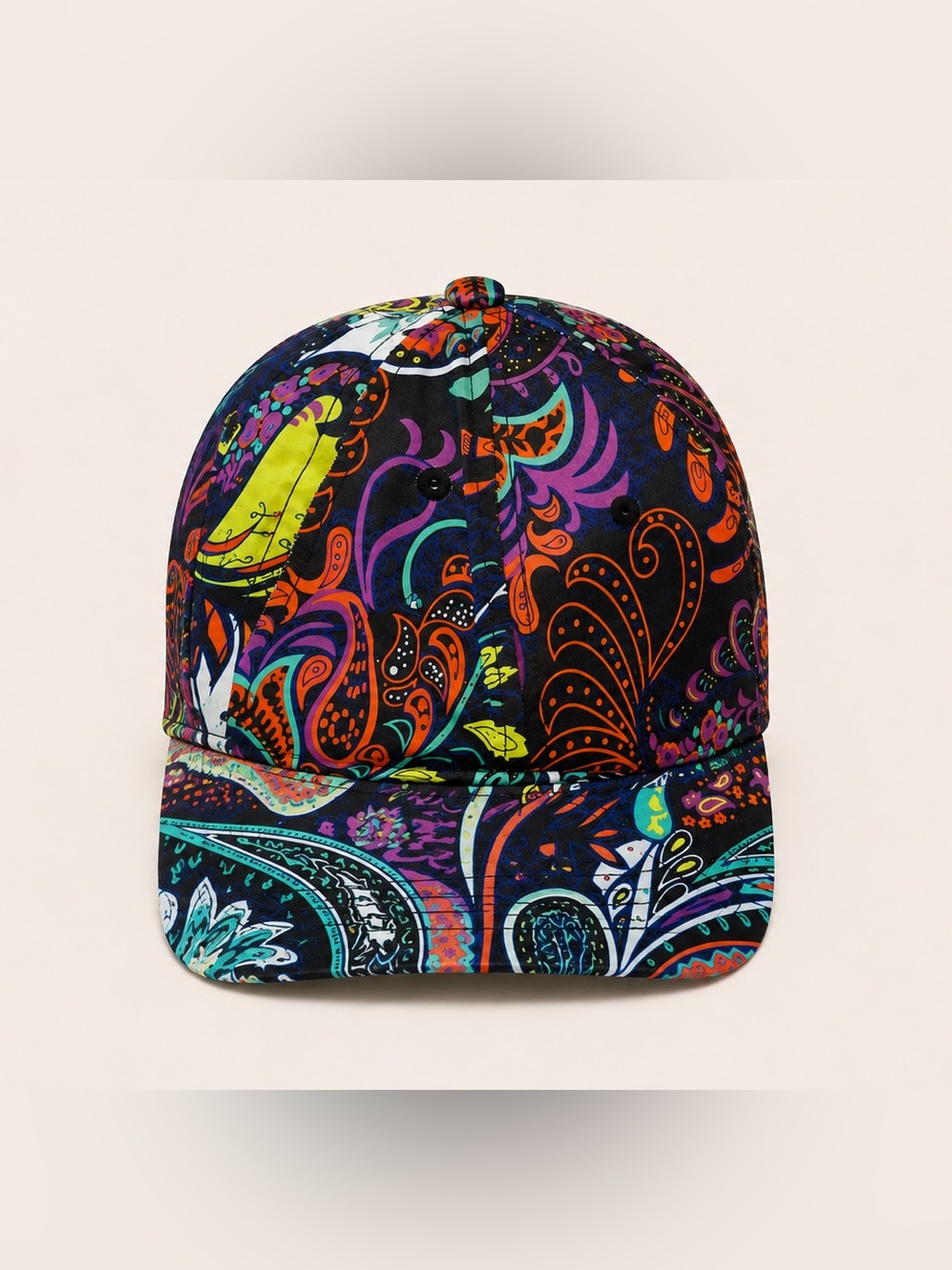 Garage Multicolor Paisley Baseball Cap